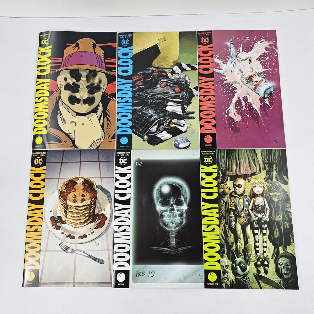 Doomsday Clock Comic Lot  #2-12 First Run and #1 Variant